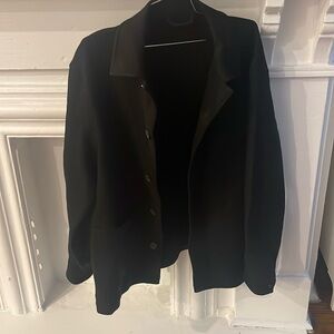 H & M men’s wool coat vintage inspired classic coat